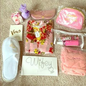 Ms. To Mrs. assorted bride goodies